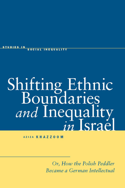 Shifting Ethnic Boundaries and Inequality in Israel